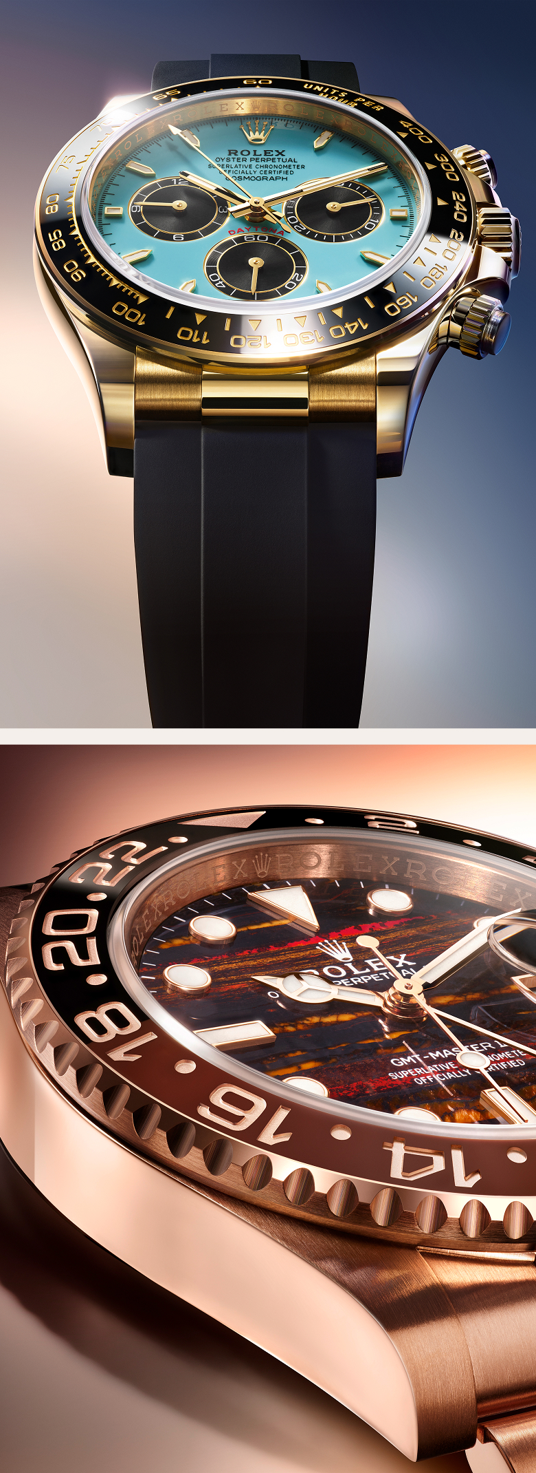 Esferas inéditas de Rolex 2025 - Daytona, GMT-Master II, Sky-Dweller en Vendemmia Joyero