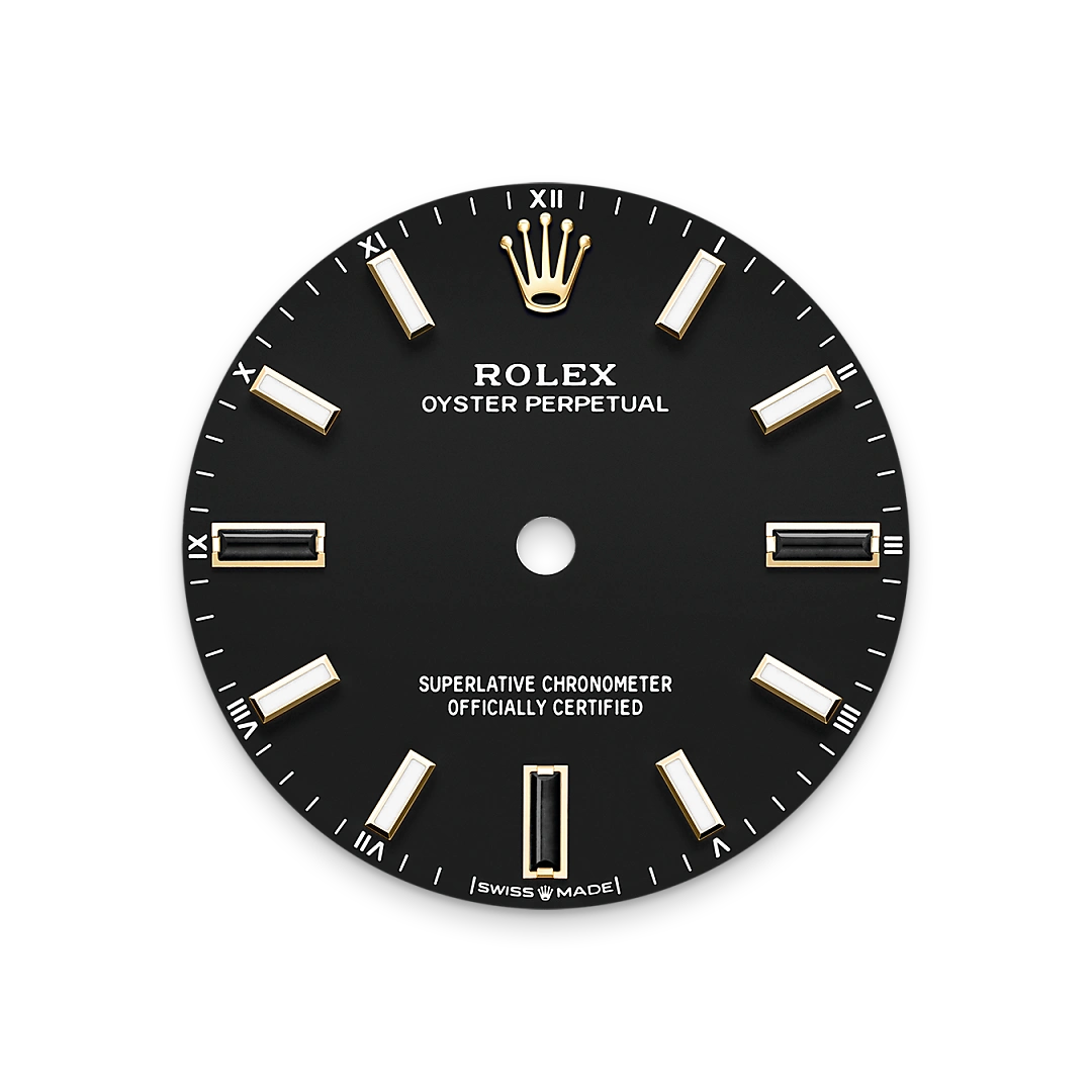 Rolex Oyster Perpetual in 18 ct yellow gold, M124208-0001 Vendemmia Joyero