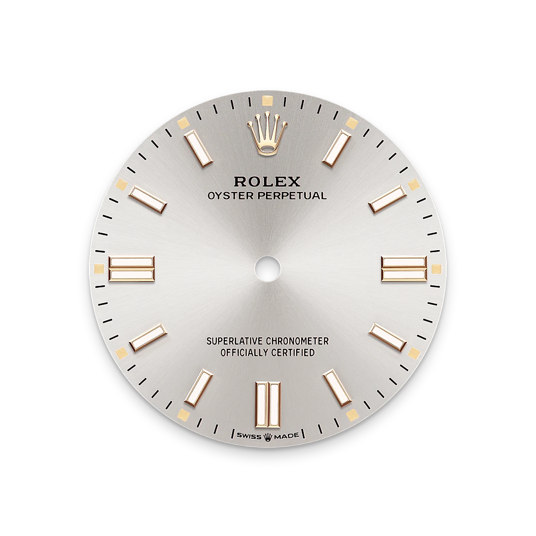 Rolex Oyster Perpetual in Oystersteel, M126000-0001 Vendemmia Joyero