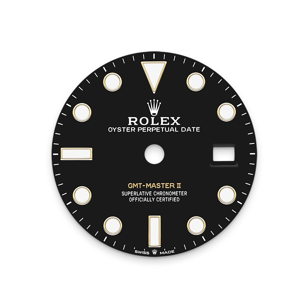Rolex GMT-Master II in 18 ct yellow gold, M126718GRNR-0001 Vendemmia Joyero