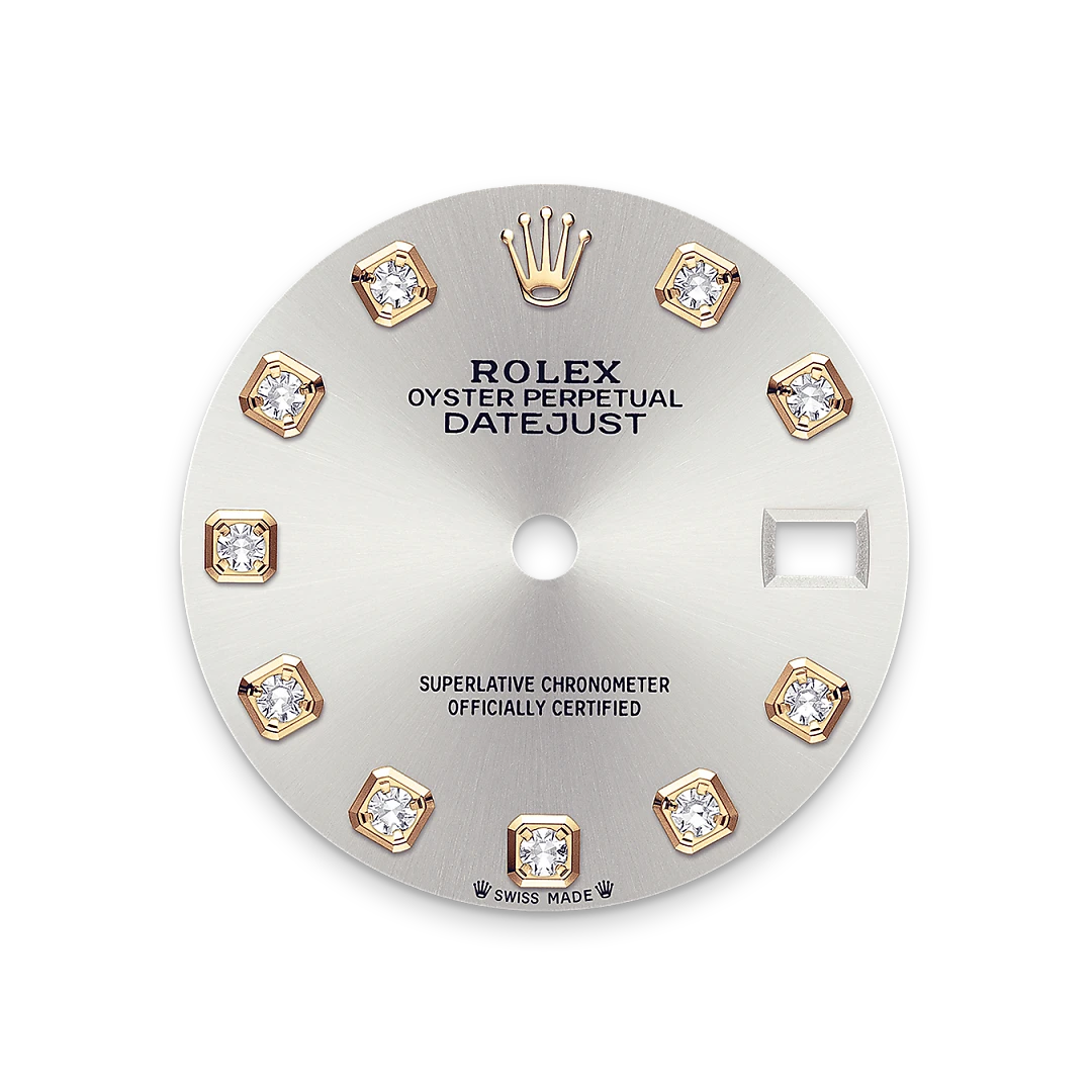 Rolex Lady-Datejust in Rolesor amarillo —combinación de acero Oystersteel y oro amarillo, M279173-0007 Vendemmia Joyero