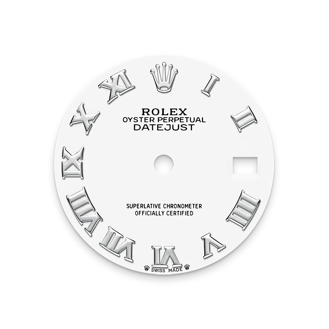 Rolex Lady-Datejust en Rolesor blanco combinación de acero Oystersteel y oro blanco, M279174-0020 Vendemmia Joyero