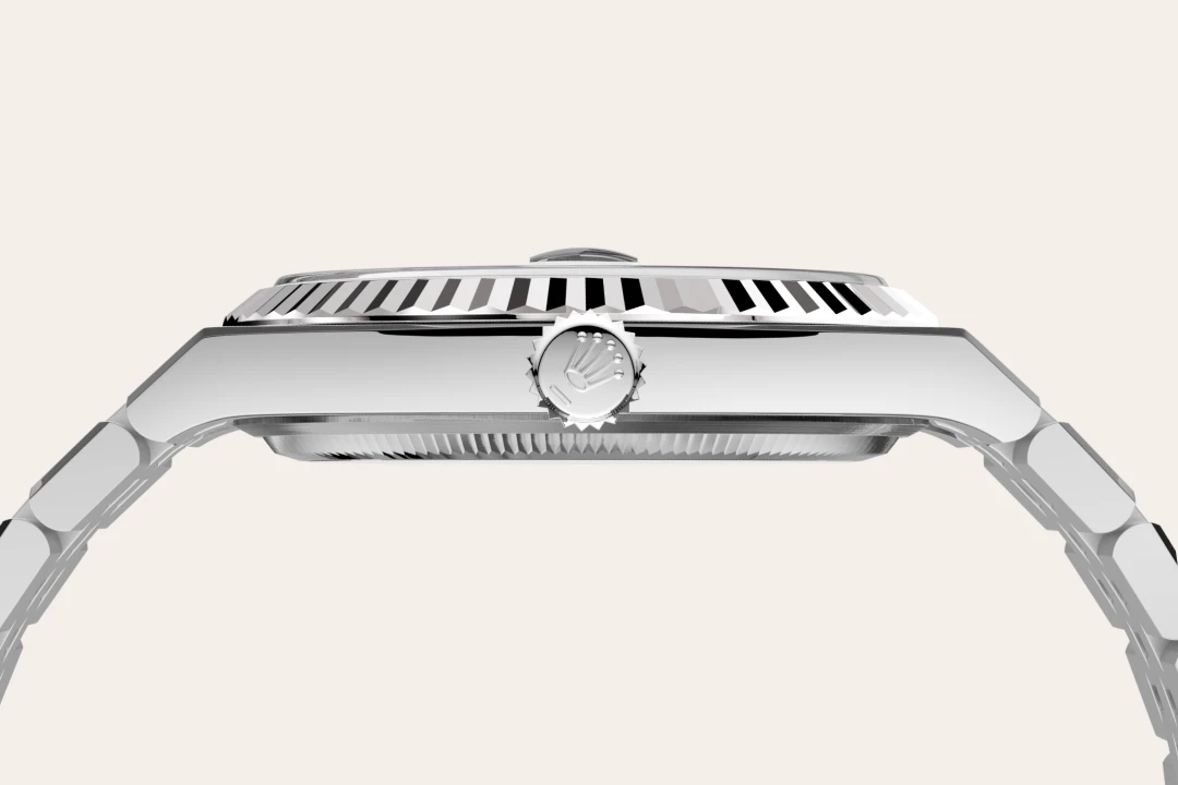 Rolex Land-Dweller en Rolesor blanco combinación de acero Oystersteel y oro blanco, M127334-0001 Vendemmia Joyero