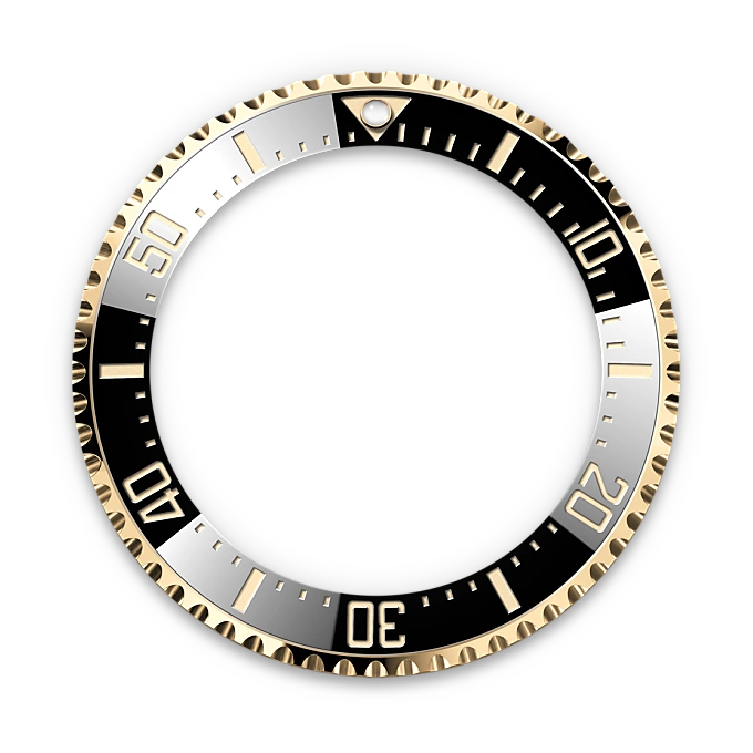 Rolex Sea-Dweller in Rolesor amarillo —combinación de acero Oystersteel y oro amarillo, M126603-0001 Vendemmia Joyero