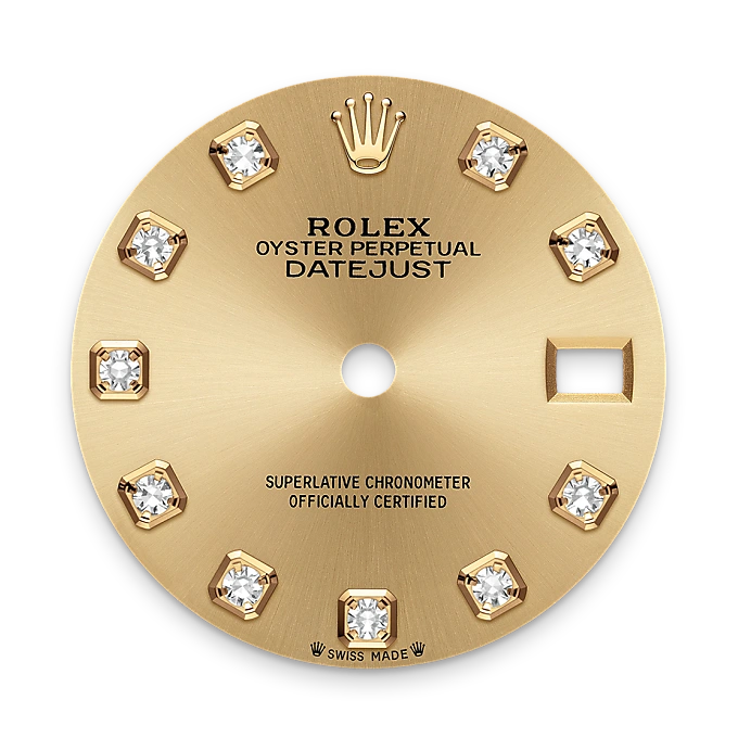 Rolex Lady-Datejust en Rolesor amarillo combinación de acero Oystersteel y oro amarillo, M279173-0012 Vendemmia Joyero