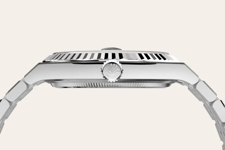 Rolex Land-Dweller en Rolesor blanco combinación de acero Oystersteel y oro blanco, M127334-0001 Vendemmia Joyero