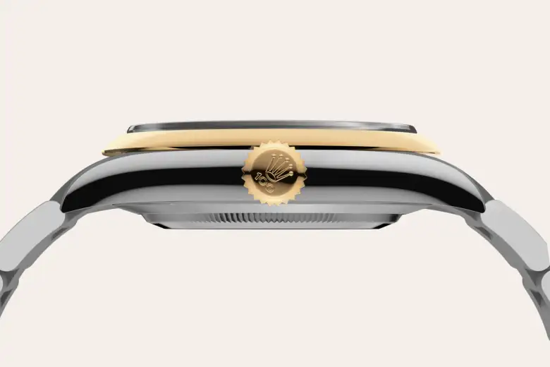 Rolex Oyster Perpetual in Yellow Rolesor - combination of Oystersteel and yellow gold, M134303-0001 Vendemmia Joyero