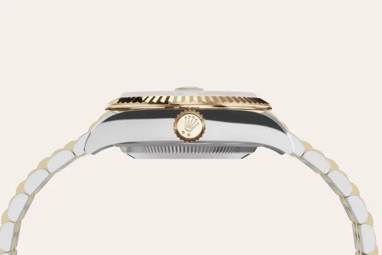 Rolex Lady-Datejust in Rolesor amarillo —combinación de acero Oystersteel y oro amarillo, M279173-0007 Vendemmia Joyero