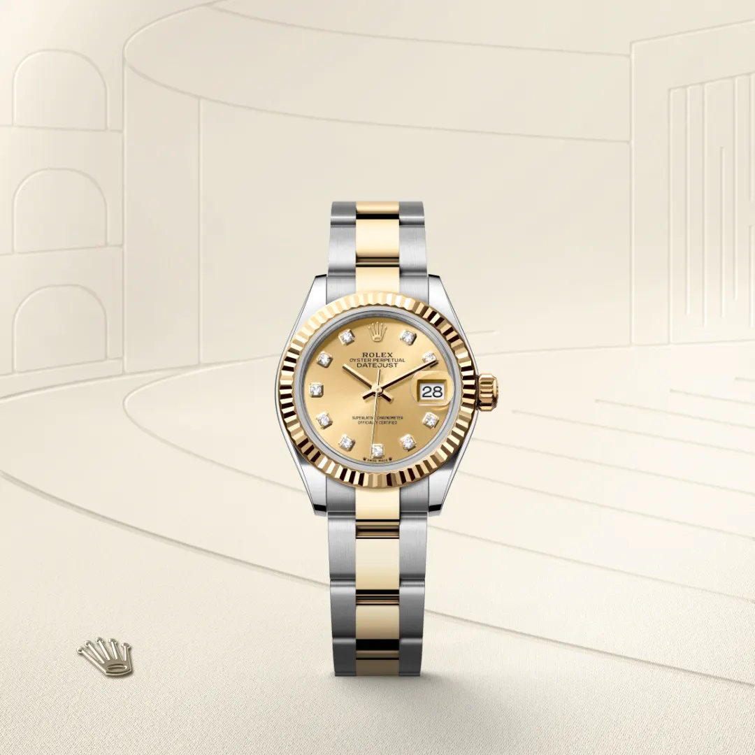 Rolex Lady-Datejust en Rolesor amarillo combinación de acero Oystersteel y oro amarillo, M279173-0012 Vendemmia Joyero
