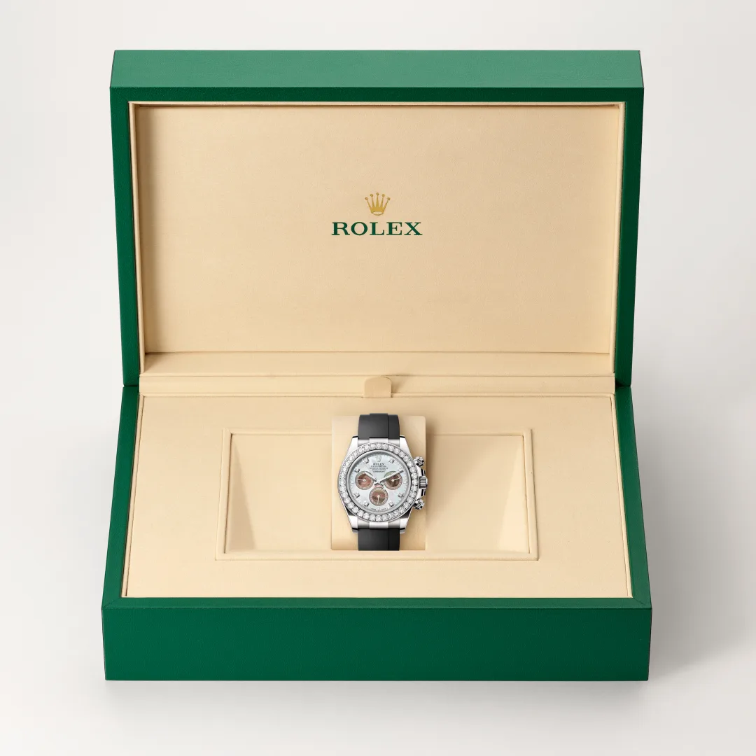 Rolex Cosmograph Daytona in 18 ct white gold, M126589RBR-0001 Vendemmia Joyero