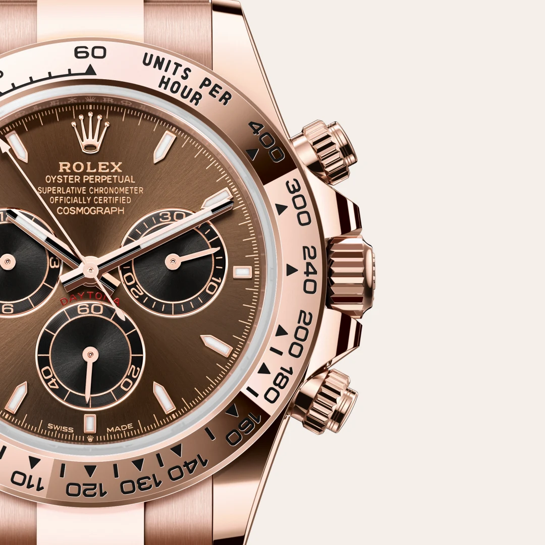 Rolex Cosmograph Daytona in 18 ct Everose gold, M126505-0005 Vendemmia Joyero