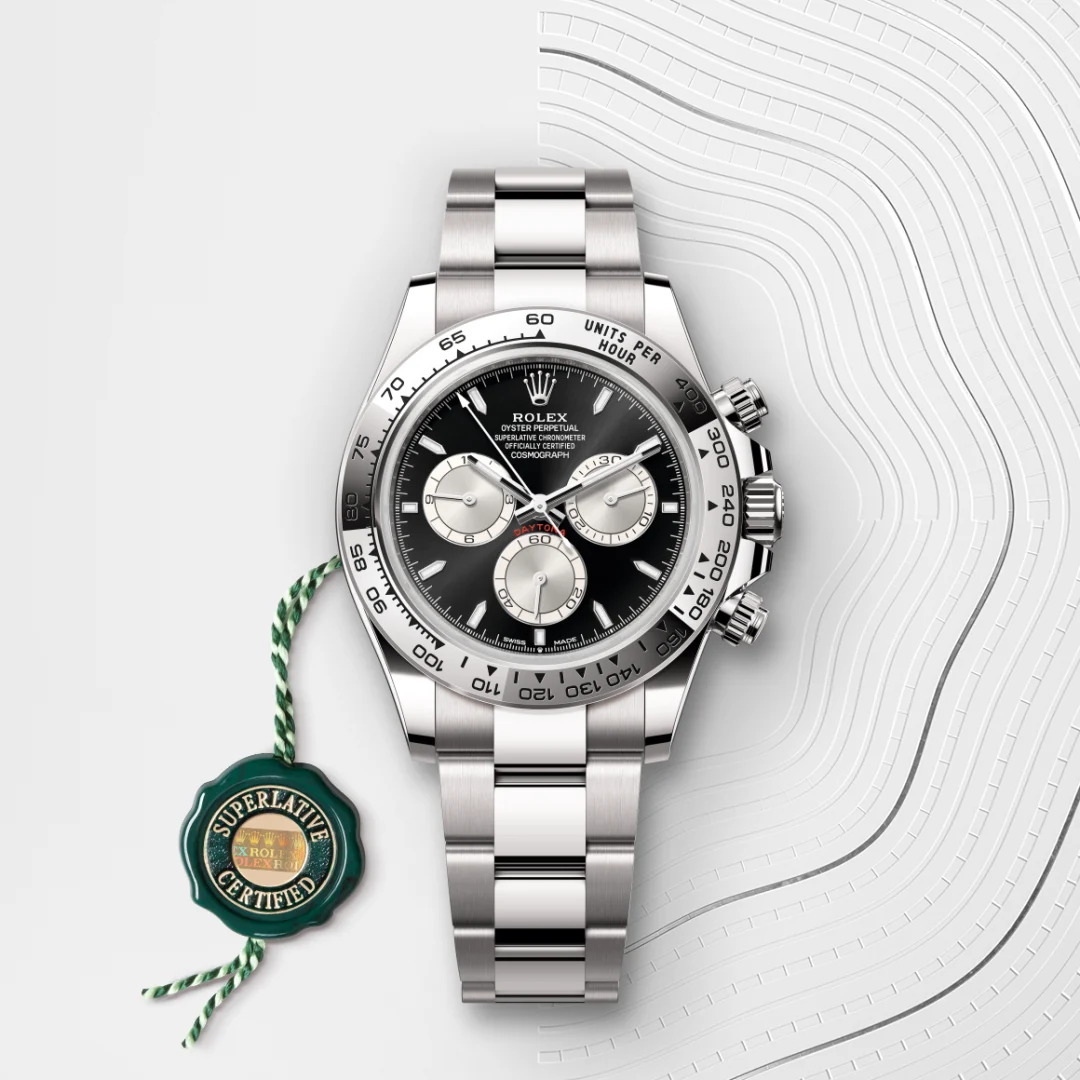 Rolex cosmograph-daytona en Oro blanco de 18 quilates, M126509-0001 Vendemmia Joyero