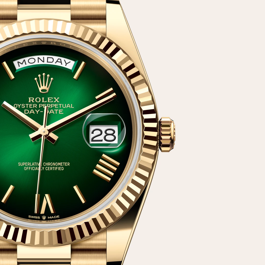 Rolex Day-Date in 18 ct yellow gold, M228238-0069 Vendemmia Joyero