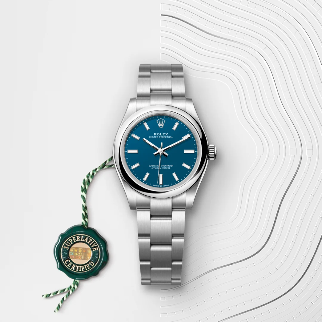 Rolex oyster-perpetual en Acero Oystersteel, M277200-0017 Vendemmia Joyero