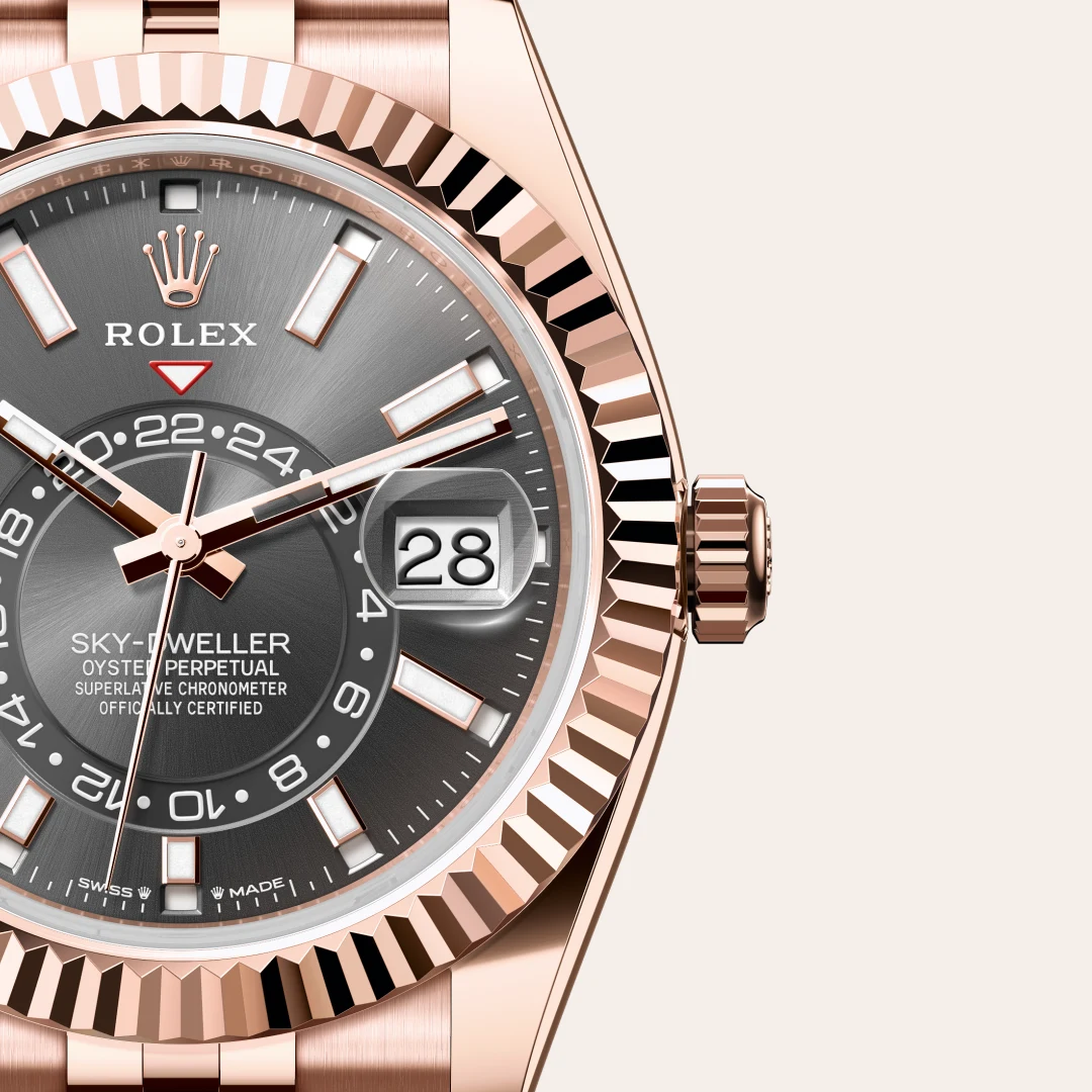 Rolex Sky-Dweller in Oro Everose de 18 quilates, M336935-0008 Vendemmia Joyero