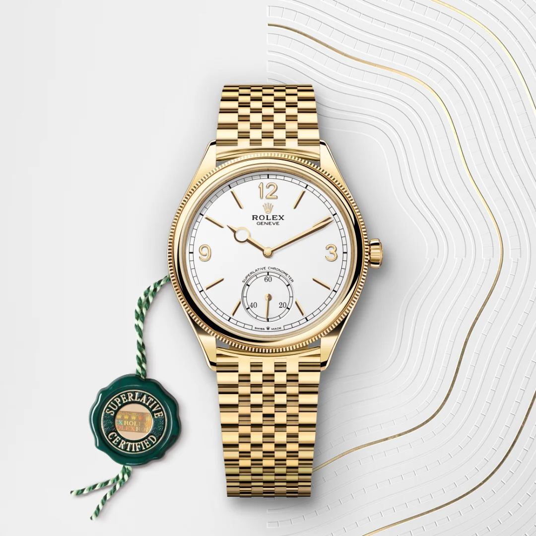 Rolex 1908 en Oro amarillo de 18 quilates, M52508-0008 Vendemmia Joyero
