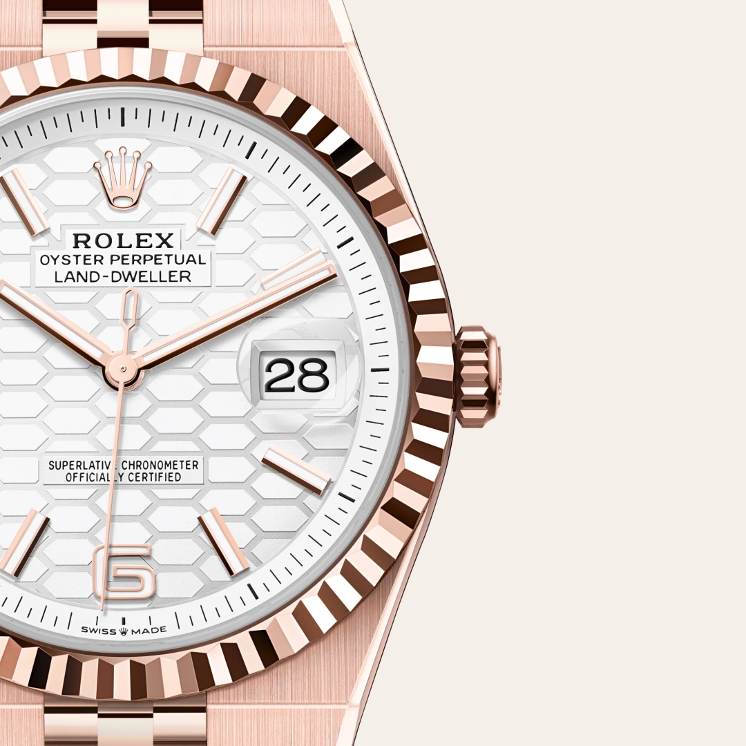 Rolex Land-Dweller en Oro Everose de 18 quilates, M127335-0001 Vendemmia Joyero