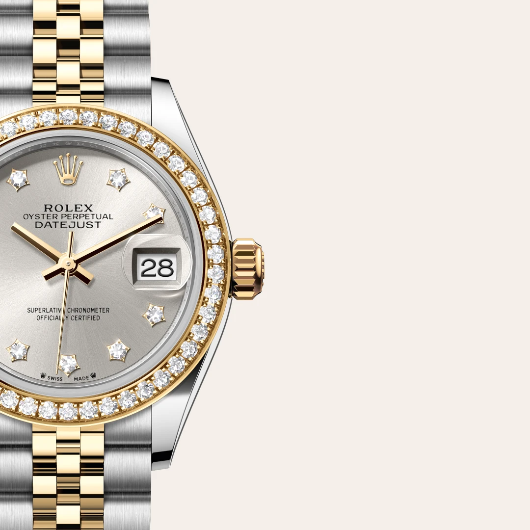 Rolex Lady-Datejust en Rolesor amarillo combinación de acero Oystersteel y oro amarillo, M279383RBR-0003 Vendemmia Joyero