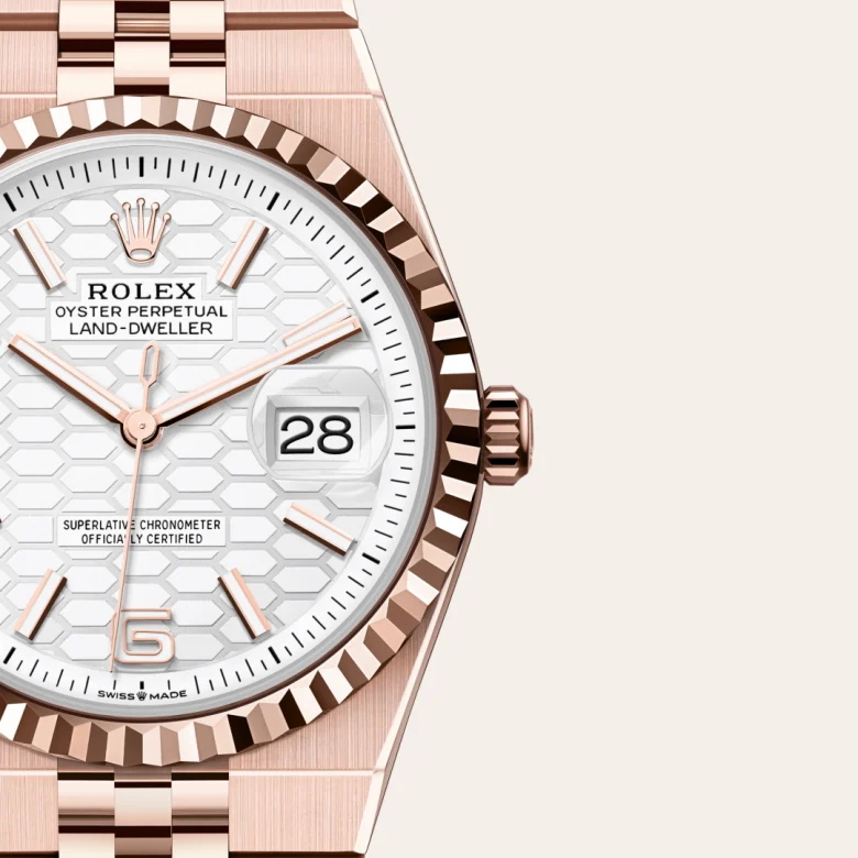 Rolex Land-Dweller en Oro Everose de 18 quilates, M127235-0001 Vendemmia Joyero
