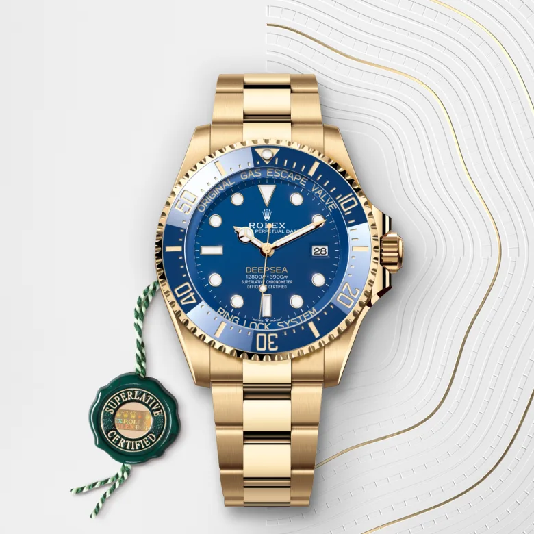 Rolex Deepsea en Oro amarillo de 18 quilates, M136668LB-0001 Vendemmia Joyero