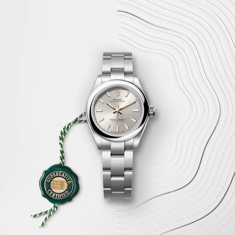 Rolex oyster-perpetual en Acero Oystersteel, M276200-0001 Vendemmia Joyero