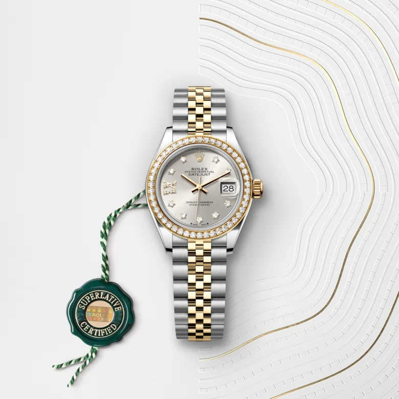 Rolex Lady-Datejust en Rolesor amarillo combinación de acero Oystersteel y oro amarillo, M279383RBR-0003 Vendemmia Joyero