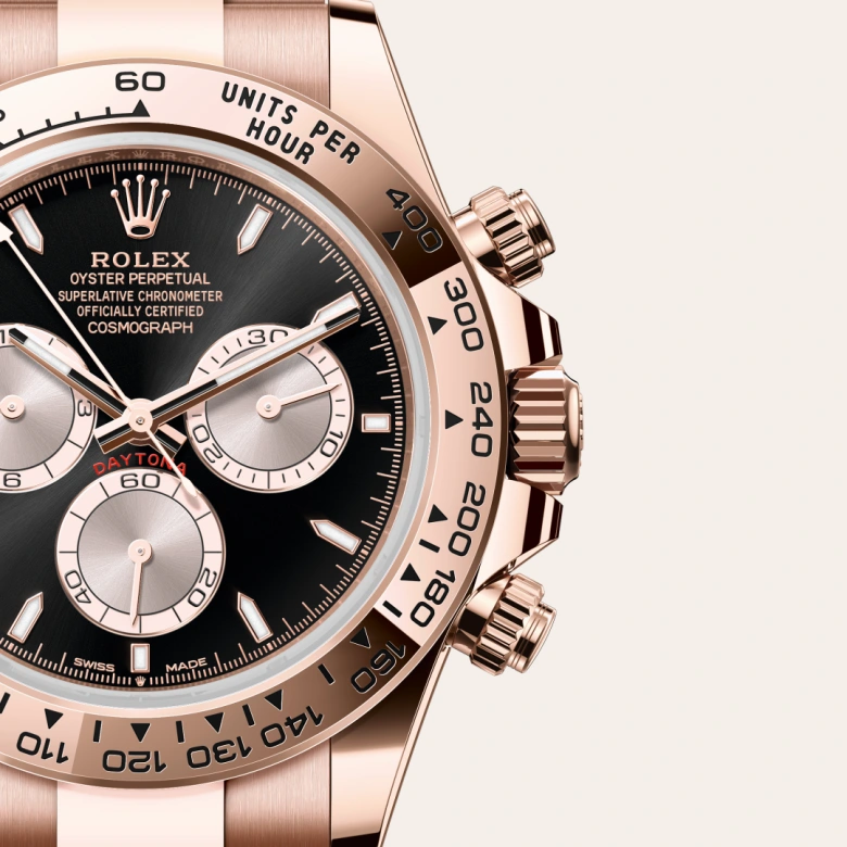 Rolex cosmograph-daytona en Oro Everose de 18 quilates, M126505-0001 Vendemmia Joyero