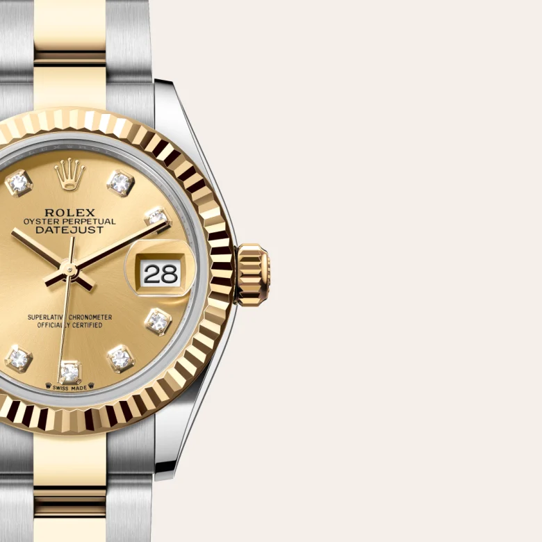 Rolex Lady-Datejust en Rolesor amarillo combinación de acero Oystersteel y oro amarillo, M279173-0012 Vendemmia Joyero