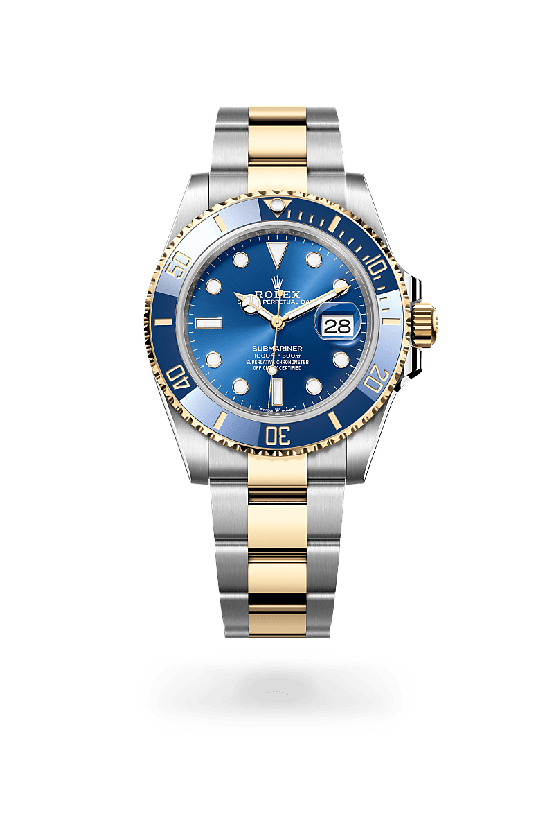 Rolex Submariner en Rolesor amarillo combinación de acero Oystersteel y oro amarillo, M126613LB-0002 Vendemmia Joyero