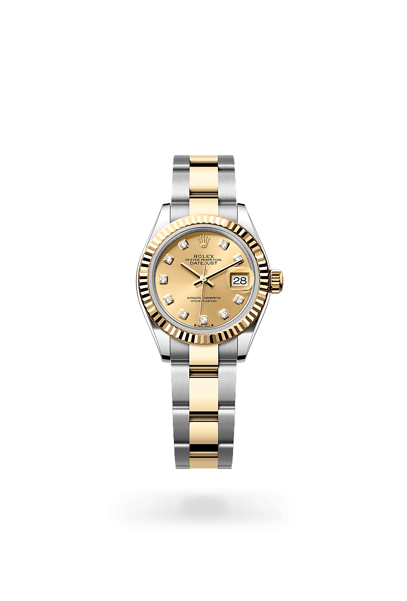 Rolex Lady-Datejust en Rolesor amarillo combinación de acero Oystersteel y oro amarillo, M279173-0012 Vendemmia Joyero