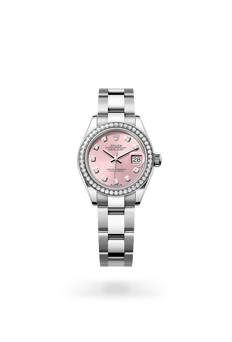 Rolex Lady-Datejust en Rolesor blanco combinación de acero Oystersteel y oro blanco, M279384RBR-0004 Vendemmia Joyero