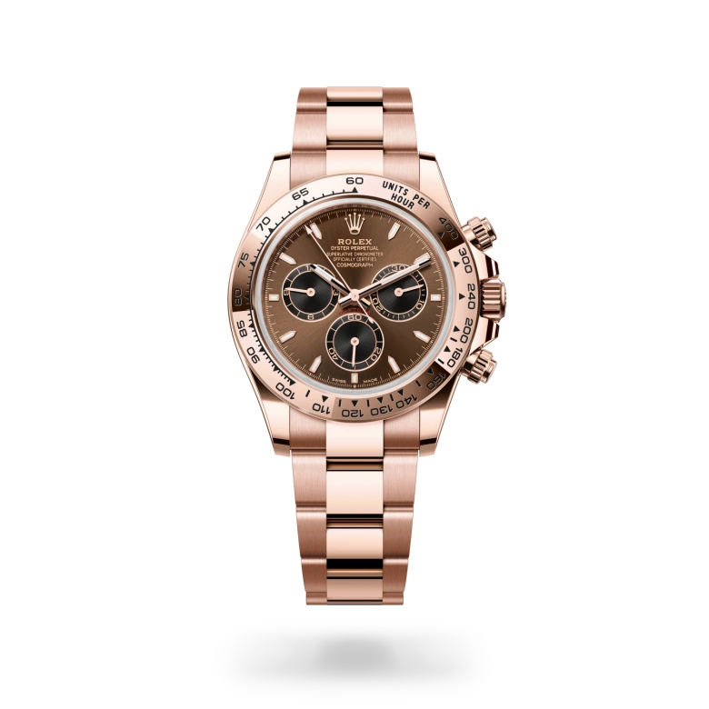 Rolex Cosmograph Daytona in 18 ct Everose gold, M126505-0005 Vendemmia Joyero