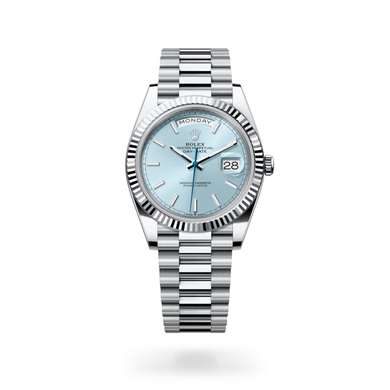 Rolex Day-Date in Platinum, M228236-0018 Vendemmia Joyero